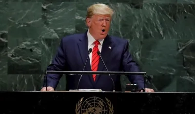 Donald Trump, presidente de Estados Unidos.