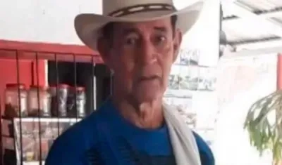 El líder social Diofanor Montoya Urrego.