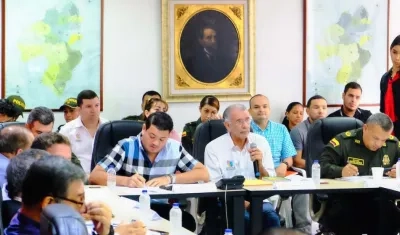 Comité de seguimiento electoral.