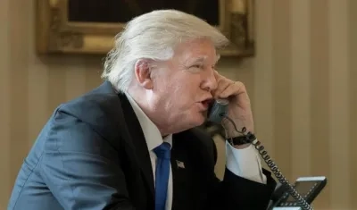 Donald Trump, presidente de los Estados Unidos.