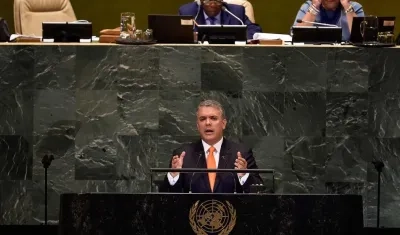 El Presidente de la República, Iván Duque.