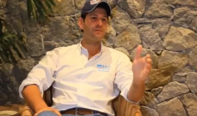 Luis Miguel Cotes, candidato a la Gobernación del Magdalena.