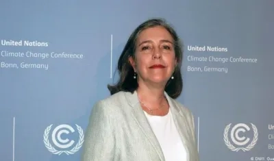 La activista medioambiental colombiana Paula Caballero.