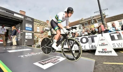 Rohan Dennis, ciclista australiano. 