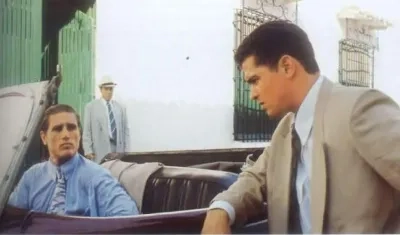 Carlos vives y su amigo Rodrigo Obregón