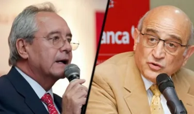  Roberto Kriete y Germán Efromovich, empresarios.