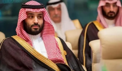 El príncipe heredero saudí, Mohamed bin Salman.