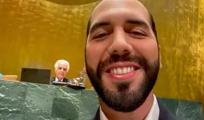 Nayib Bukele, Presidente de El Salvador.