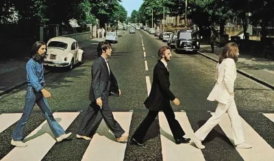Portada de 'Abbey Road', álbum de The Beatles.