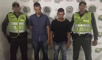 Loa dos capturaos por la Policía.
