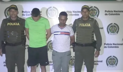 Estos son los dos capturados por los daños a Transmetro.