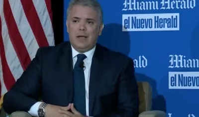 Iván Duque, presidente de Colombia.