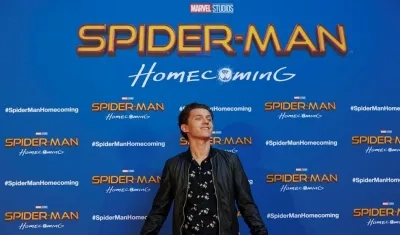 Tom Holland, protagonista de Spider-Man.