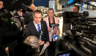 El canciller de Venezuela, Jorge Arreaza