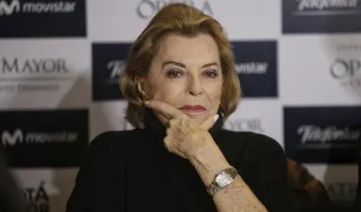 La gestora cultural Gloria Zea.