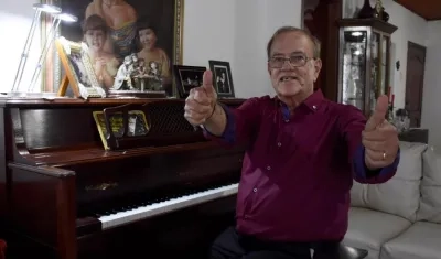 Miguel Biava, músico barranquillero.