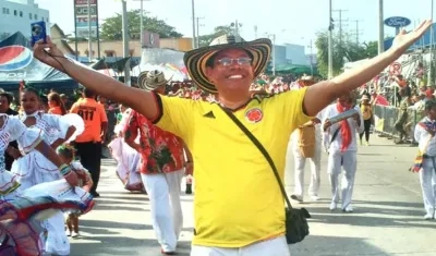 Alcides Romero, Rey Momo del Carnaval de Barranquilla 2020.