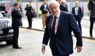  Boris Johnson, primer ministro del Reino Unido.