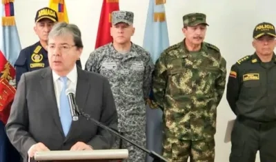 Carlos Holmes Trujillo, canciller de Colombia.