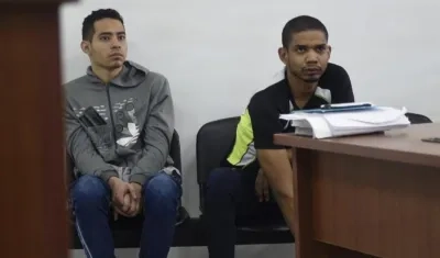 Joan Severiche Beltrán y Arley De Jesús Riquett Baldovino.