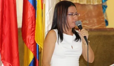 Kelly Paternina Sanjuán, alcaldesa de Manatí.