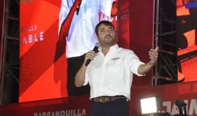 El candidato Jaime Pumarejo.