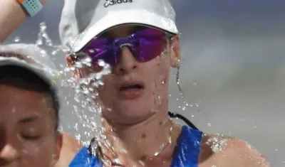 Sandra Lorena Arenas, marchista colombiana. 