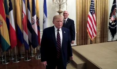 Donald Trump, Presidente de los Estados Unidos.