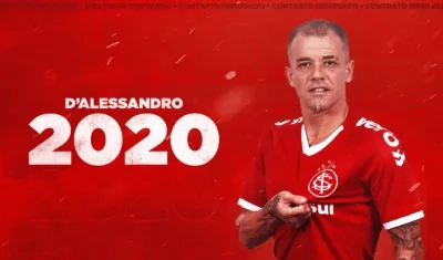 Andrés D'Alessandro continuará en Brasil. 