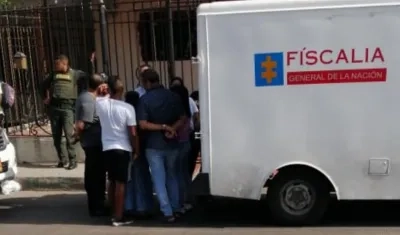 La Fiscalía llegó al sitio a realizar la inspección del cuerpo.