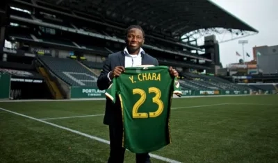 El colombiano Yimmi Chará.