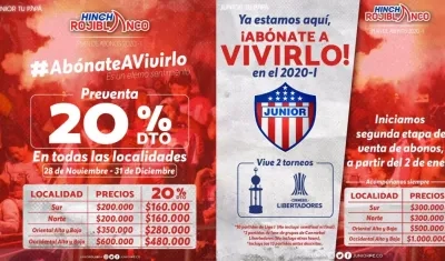 Precios ofrecidos en noviembre, contra los que cobrarán en enero. 