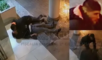 Momentos del suceso.