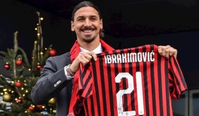 El futbolista sueco Zlatan Ibrahimovic.