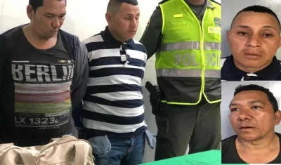 Atracadores que robaron a mujer