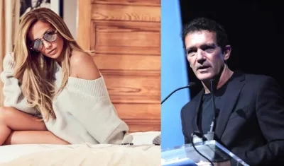 Jennifer López y Antonio Banderas.