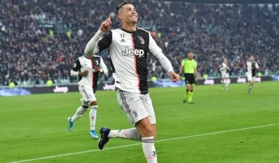 Cristiano Ronaldo, delantero portugués. 