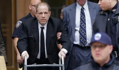 El productor de Hollywood Harvey Weinstein.