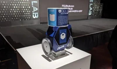 'Rollbot', artefacto presentado por la empresa P&G.