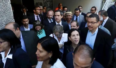 El líder opositor venezolano Juan Guaidó.