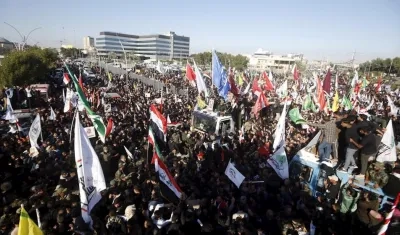 Momento del funeral.