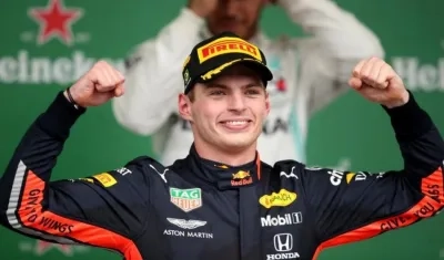 Max Verstappen, piloto de Red Bull. 