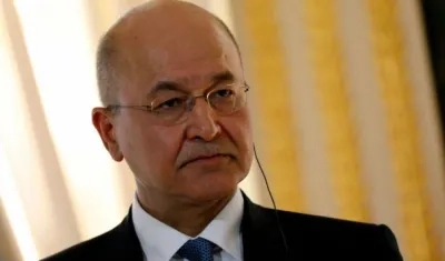 El presidente iraquí, Barham Saleh.