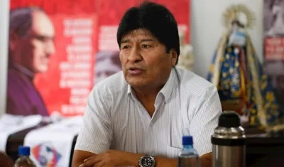 El expresidente boliviano, Evo Morales.