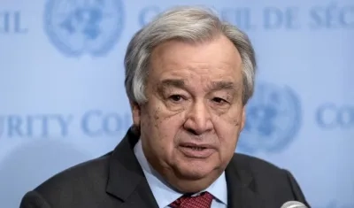 El secretario general de Naciones Unidas, António Guterres.