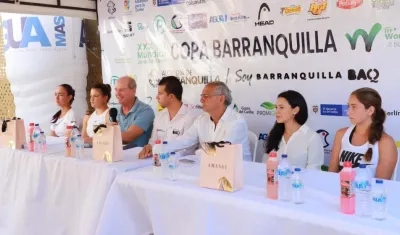 Presentación del Mundial Juvenil de Tenis.