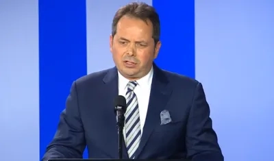 El jefe de la Misión de Verificación de la ONU, Carlos Ruiz Massieu.