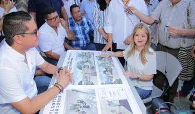 La Gobernadora del Atlántico, Elsa Noguera.