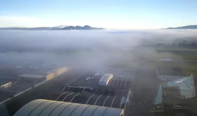 Situación que se presenta en aeropuertos del país.
