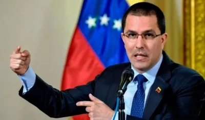El canciller venezolano, Jorge Arreaza.